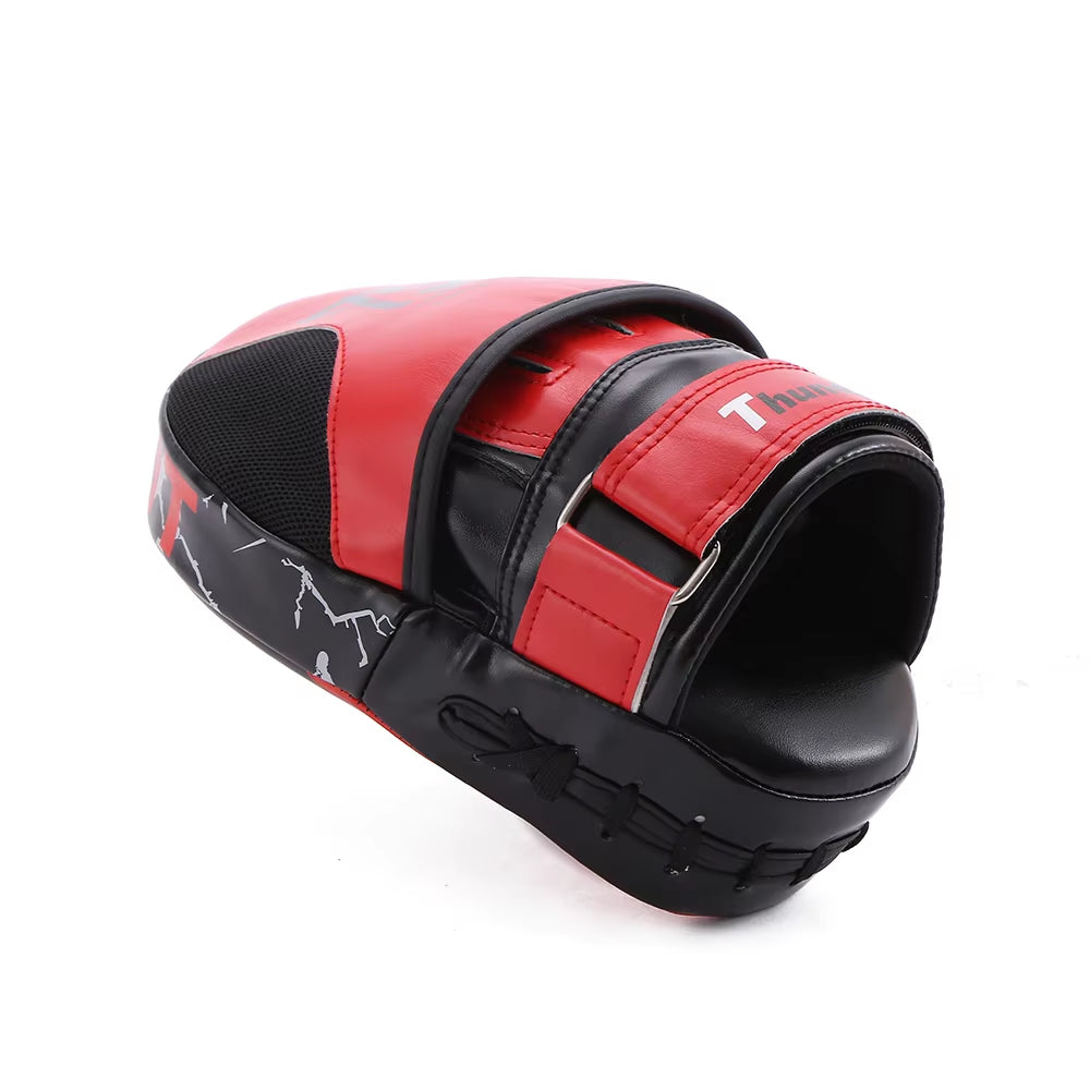 TSM Boxing Curved Hand Target for Adults and Kids - Home Training Muay Thai Foot Target and Free Fighting Sandbag