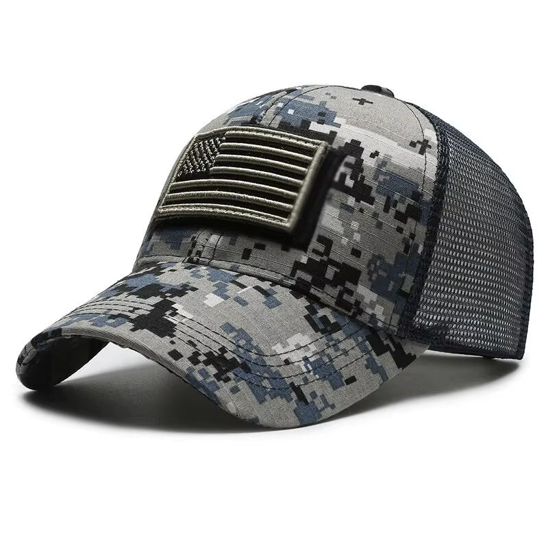 New Spring and Summer Mesh Breathable Embroidered Baseball Cap for Women and Men - Outdoor Sunscreen Hat