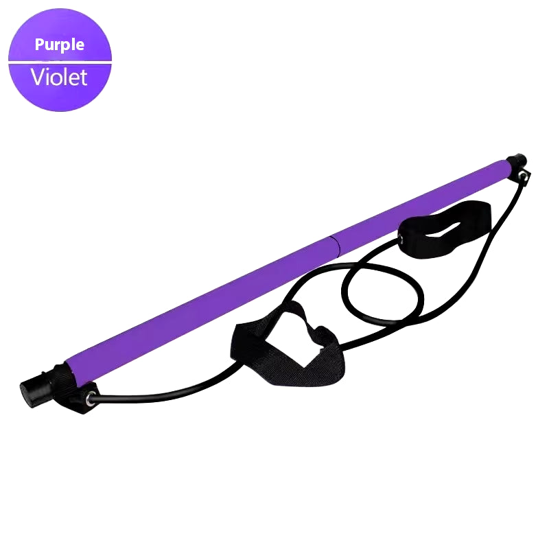 Elevate Your Home Workouts with the Versatile Multi-Functional Pilates Stick - Perfect for Yoga, Hip Exercises, and Strength Training