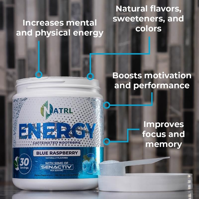 ENERGY | Athlete Pre-Workout & Nootropic | Dietary Supplement for Lifestyle & Fitness