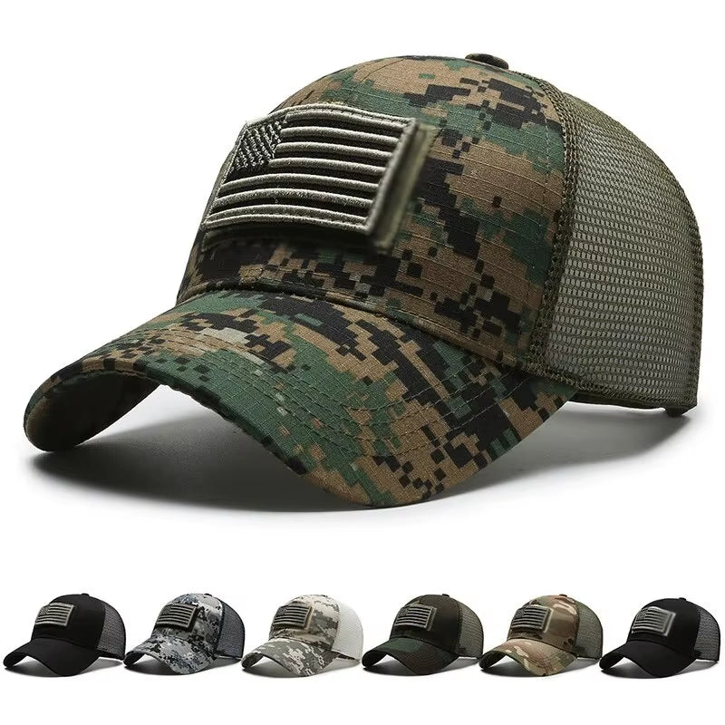 New Spring and Summer Mesh Breathable Embroidered Baseball Cap for Women and Men - Outdoor Sunscreen Hat