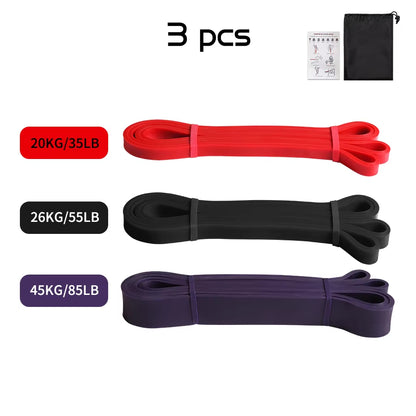 Heavy-Duty Natural Latex Resistance Band for Comprehensive Strength Training and Pilates