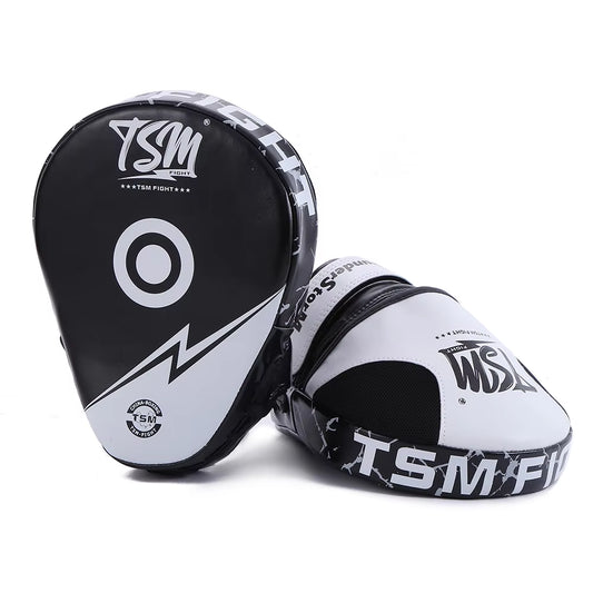 TSM Boxing Curved Hand Target for Adults and Kids - Home Training Muay Thai Foot Target and Free Fighting Sandbag