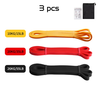 Heavy-Duty Natural Latex Resistance Band for Comprehensive Strength Training and Pilates