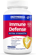 Boost Your Immunity with Enzymedica Immune Defense Extra Strength - 90 Powerful Capsules for Enhanced Immune and Respiratory Support