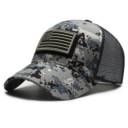 New Spring and Summer Mesh Breathable Embroidered Baseball Cap for Women and Men - Outdoor Sunscreen Hat
