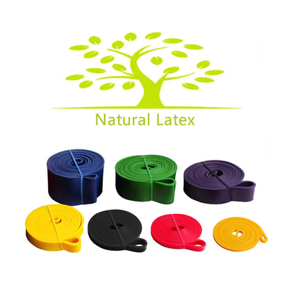 Heavy-Duty Natural Latex Resistance Band for Comprehensive Strength Training and Pilates