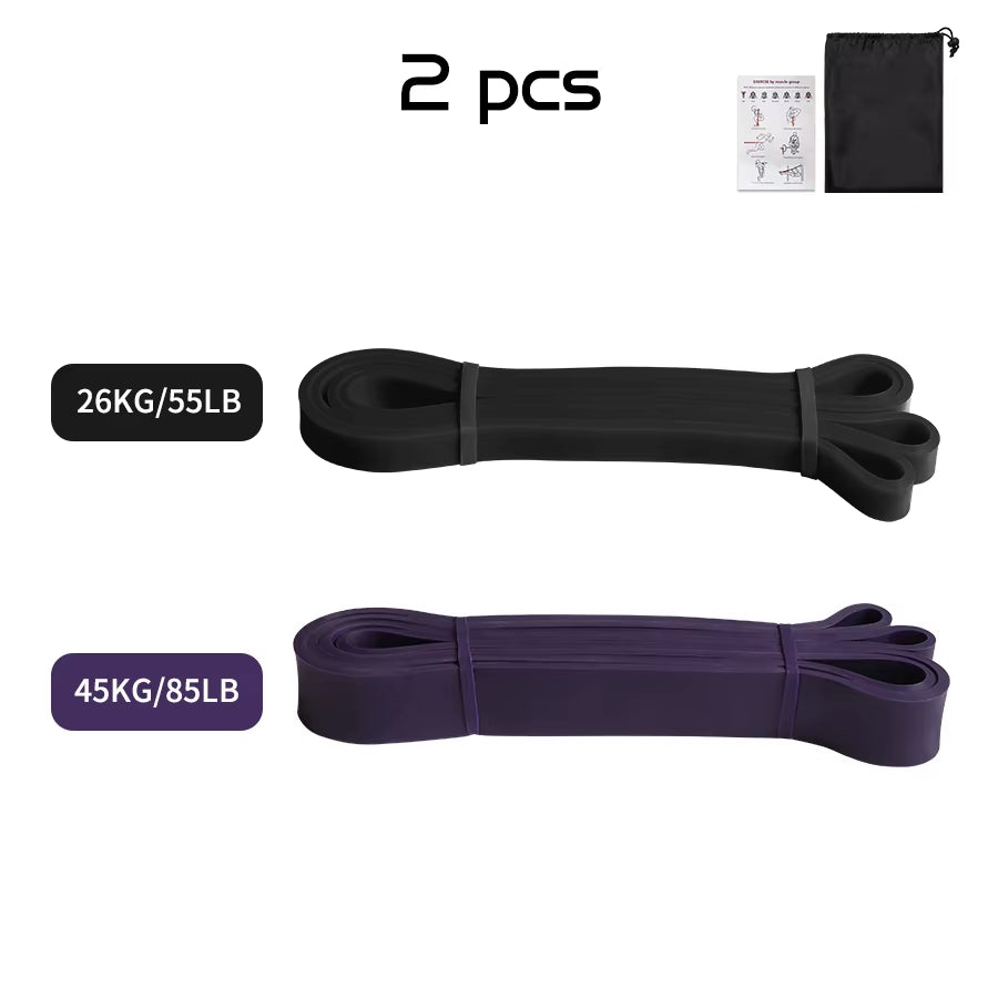 Heavy-Duty Natural Latex Resistance Band for Comprehensive Strength Training and Pilates