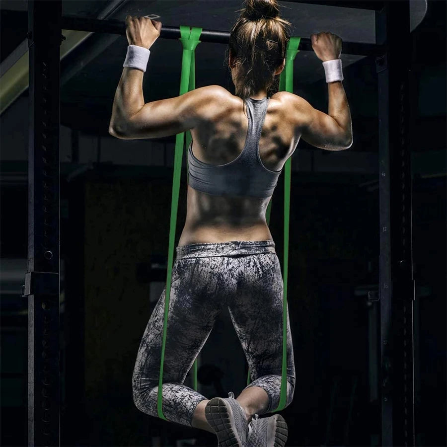 Heavy-Duty Natural Latex Resistance Band for Comprehensive Strength Training and Pilates